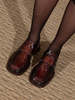 Miista Airi Loafers - Brown Snake - Thumbnail 2