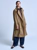 GREI. Peaked Lapel Trench Coat - Thumbnail 1