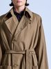 GREI. Peaked Lapel Trench Coat - Thumbnail 3