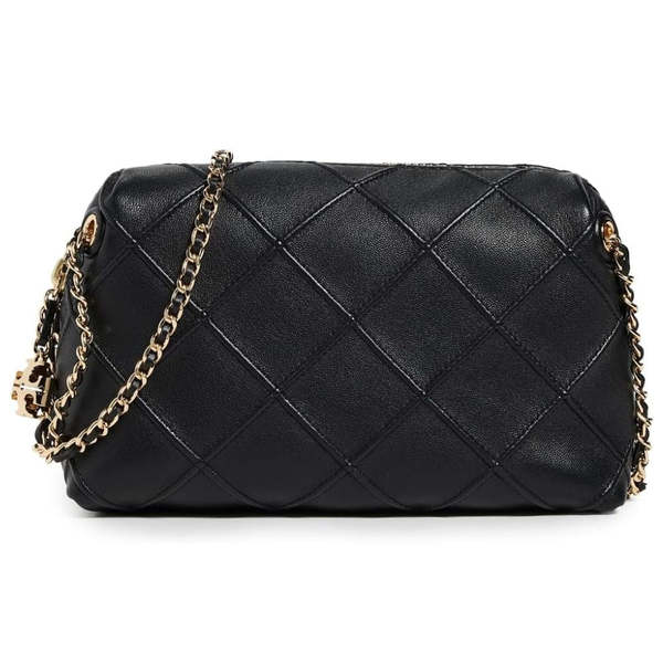 Tory Burch Fleming Small Crossbody Bag - Black