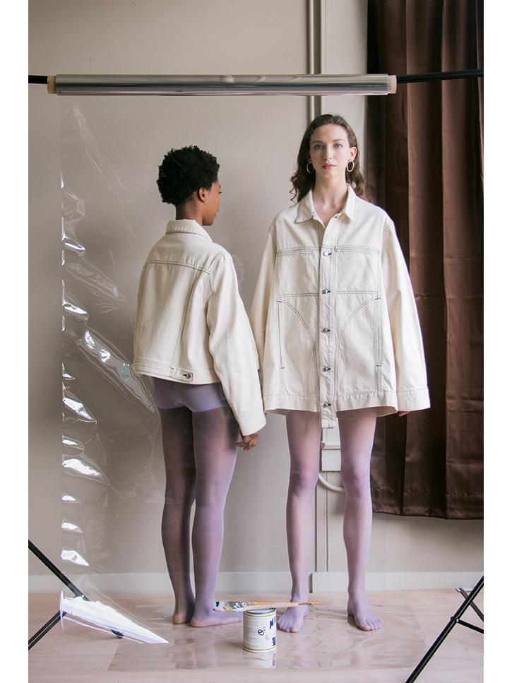 Eckhaus latta denim jacket Clearance