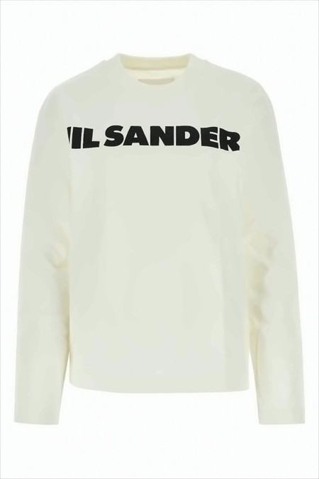 Jil Sander Graphic Slim-Fit T-Shirt With Keyhole Detail Jil Sander Graphic Slim-Fit T-Shirt With Keyhole Detail