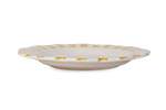 Casa Amarosa Ceramic Stripe Dinner Plate (Set of 4) - Thumbnail 3