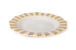 Casa Amarosa Ceramic Stripe Dinner Plate (Set of 4) - Thumbnail 4