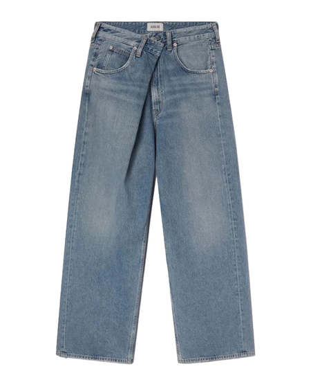 AMOMENTO Semi-Wide Boot Cut Jeans | Garmentory