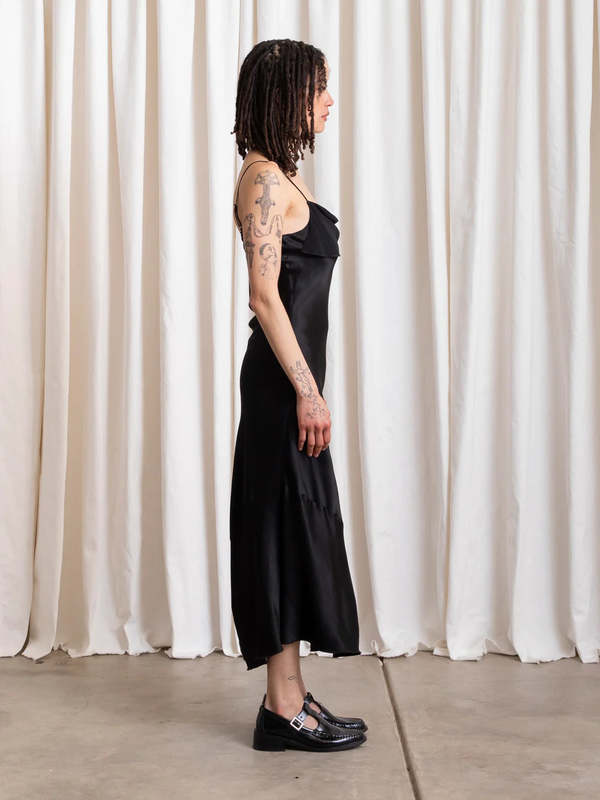 asymmetrical tank dress NSW Asymmetrical Tank Dress in Earth/Plum  SVRN