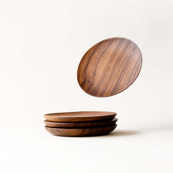 Fleck Teak Coasters