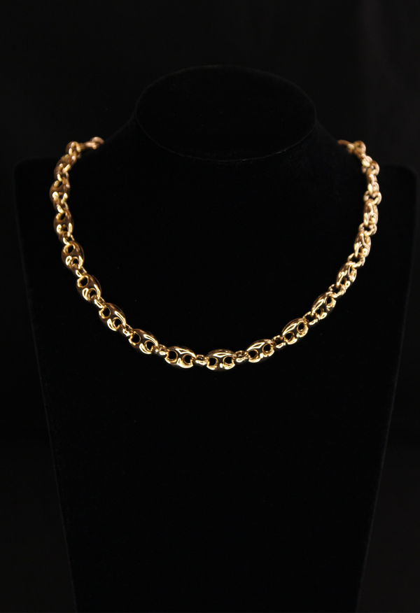 The NKC Store Gold Fill Chunky Linked Necklace