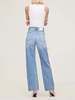 DL 1961 Karmine Rigid Straight Jeans - Thumbnail 4