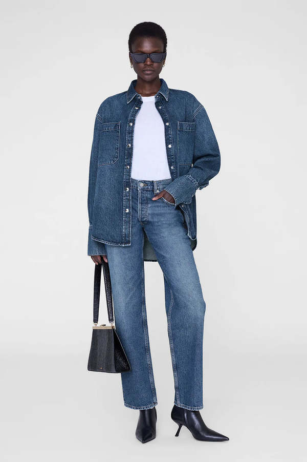 Anine Bing Gavin Long Jean | Garmentory