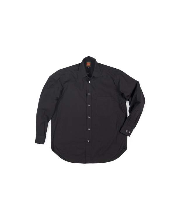 LWN Ash Shirt - Black Pleat