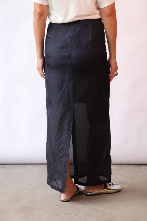 Christian Wijnants Susalo Skirt - Navy