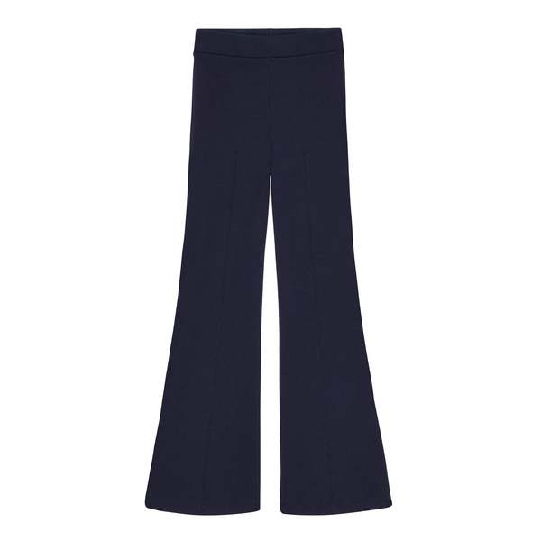 Donni. The Rib Kick Flare Pants - Navy