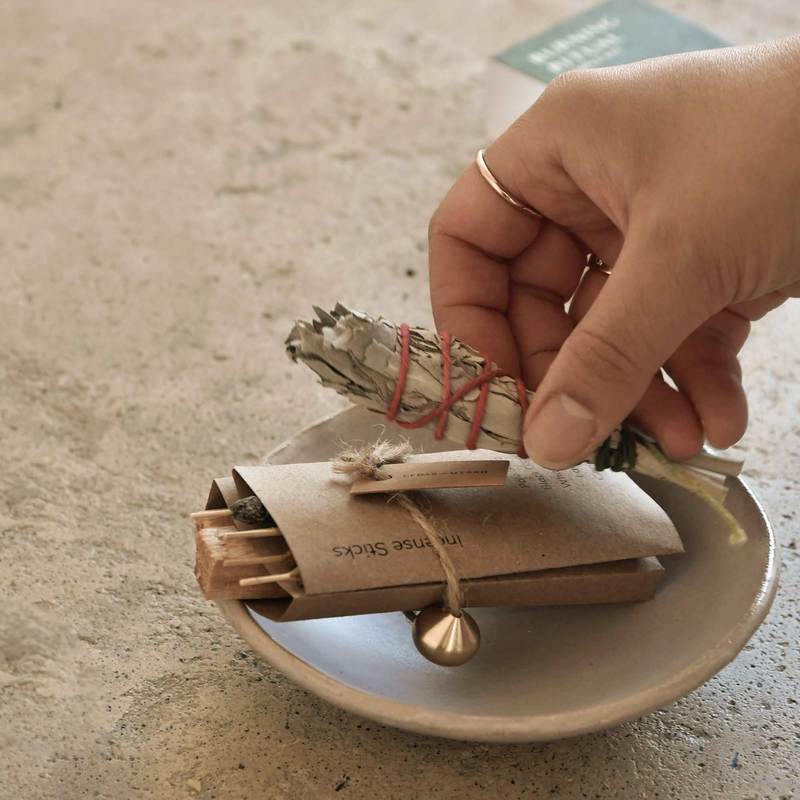 Cedar and Myrrh Sacred Burning Ritual Kit