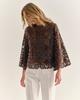 Cartolina Ellis Long Sleeve Top - Mocha - Thumbnail 2