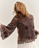 Cartolina Ellis Long Sleeve Top - Mocha - Thumbnail 4