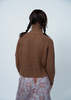 Allude Cashmere Mockneck Sweater - Gingerbread - Thumbnail 4