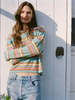 Guest in Residence Cropped Stripe Rugby Sweater - Thumbnail 1