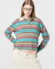 Guest in Residence Cropped Stripe Rugby Sweater - Thumbnail 2