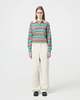 Guest in Residence Cropped Stripe Rugby Sweater - Thumbnail 3