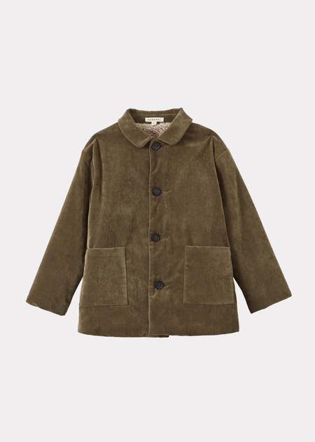 Kids Caramel CHEE BABY COAT - RED CHECK | Garmentory