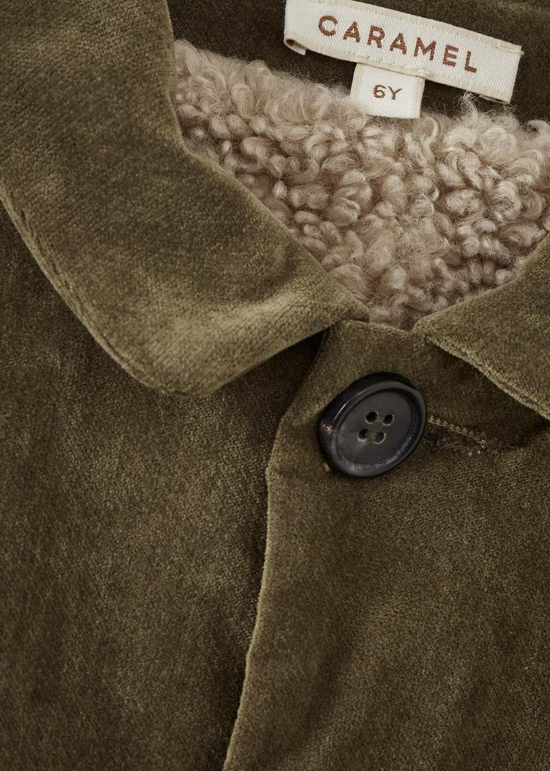 KIDS Caramel Clownfish Children's Velvet Jacket