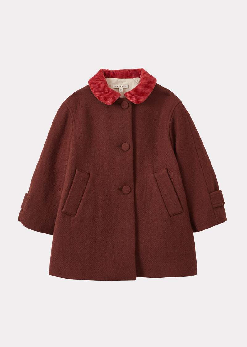 KIDS Caramel Everest Children's Wool Coat