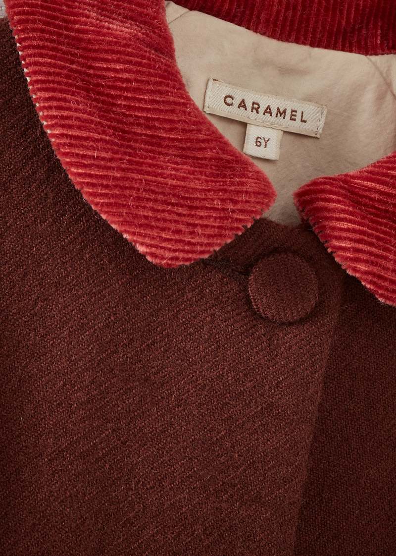 KIDS Caramel Everest Children's Wool Coat
