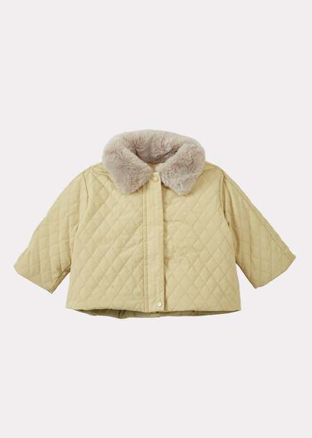 【CARAMEL】COLIMA GIRL DRESS CREAM FLORAL Kids Caramel COLIMA GIRL DRESS - CREAM FLORAL | Garmentory