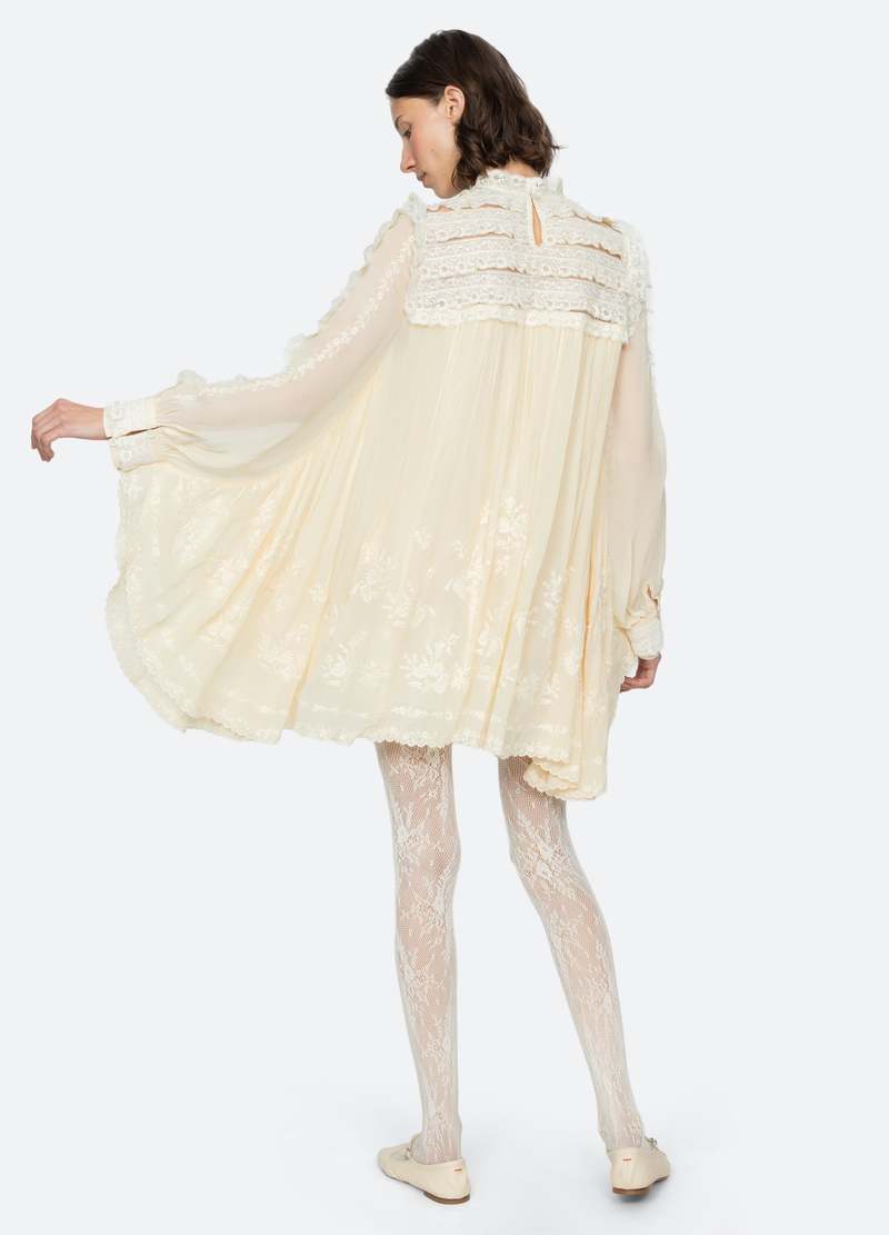 Sea NY Ayda Dress - Cream
