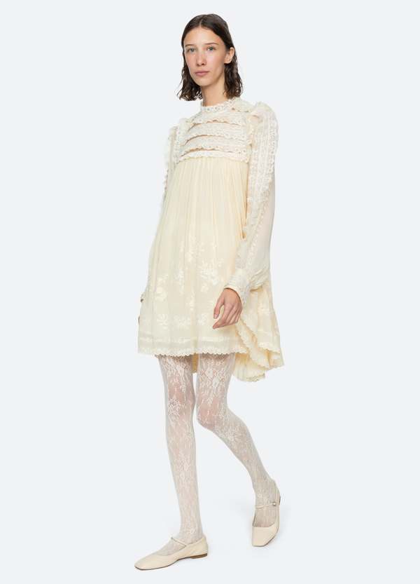 Sea NY Ayda Dress - Cream