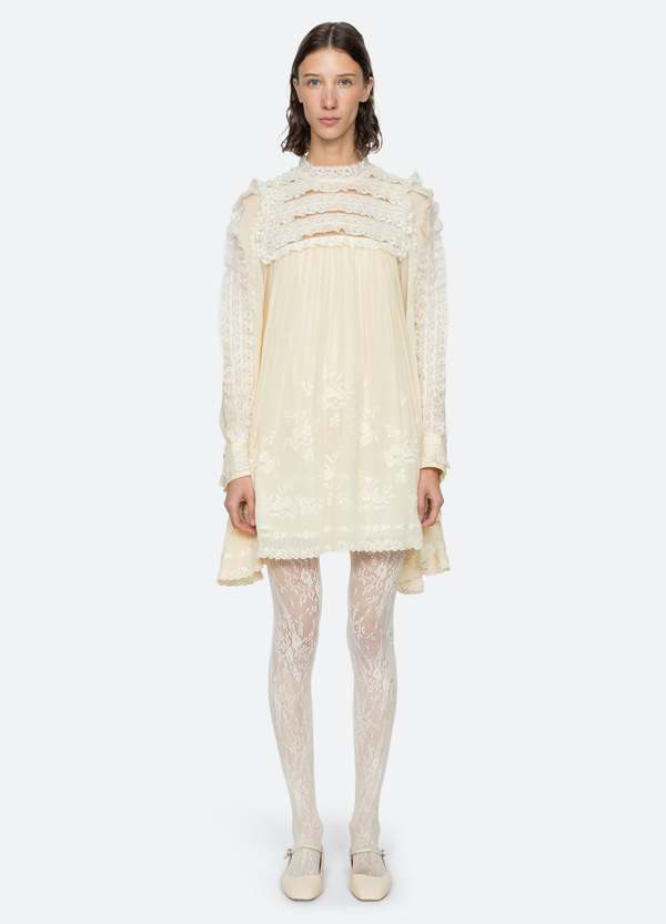 Sea NY Ayda Dress - Cream