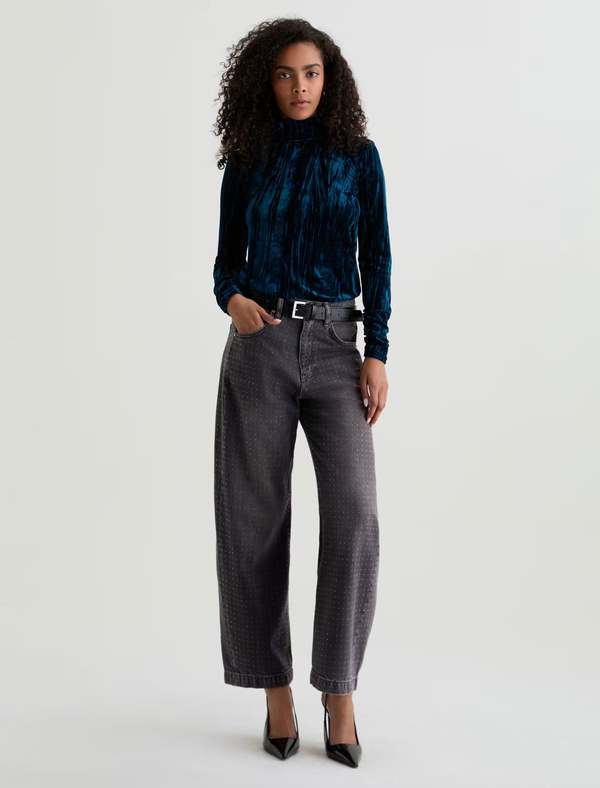 AG Jeans Hattie High Rise Barrel Jeans