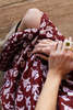 Emerson Fry Santiago Maxi Dress - Rougue Marigolds Linen Dress - Thumbnail 3