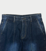 Glass Cypress High Waisted Denim Pants - Indigo - Thumbnail 3