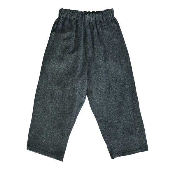 〇ICHI Antiquites ウール入り サルエルパンツ ICHI ANTIQUITES Wool Herringbone Pants | Garmentory