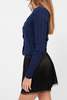 &Daughter Merino V-Neck Ribbed Cardigan - Dark Navy - Thumbnail 7