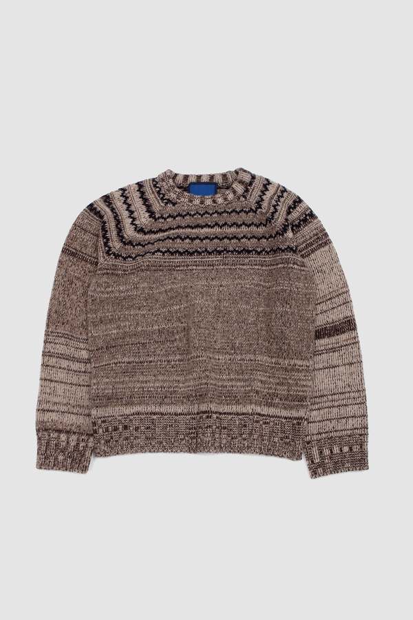 Document Shetland Wool Tweed Sweater Document Shetland Wool Tweed Sweater