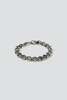 Vintage Facet Rolo Link Bracelet - Sterling Silver - Thumbnail 2