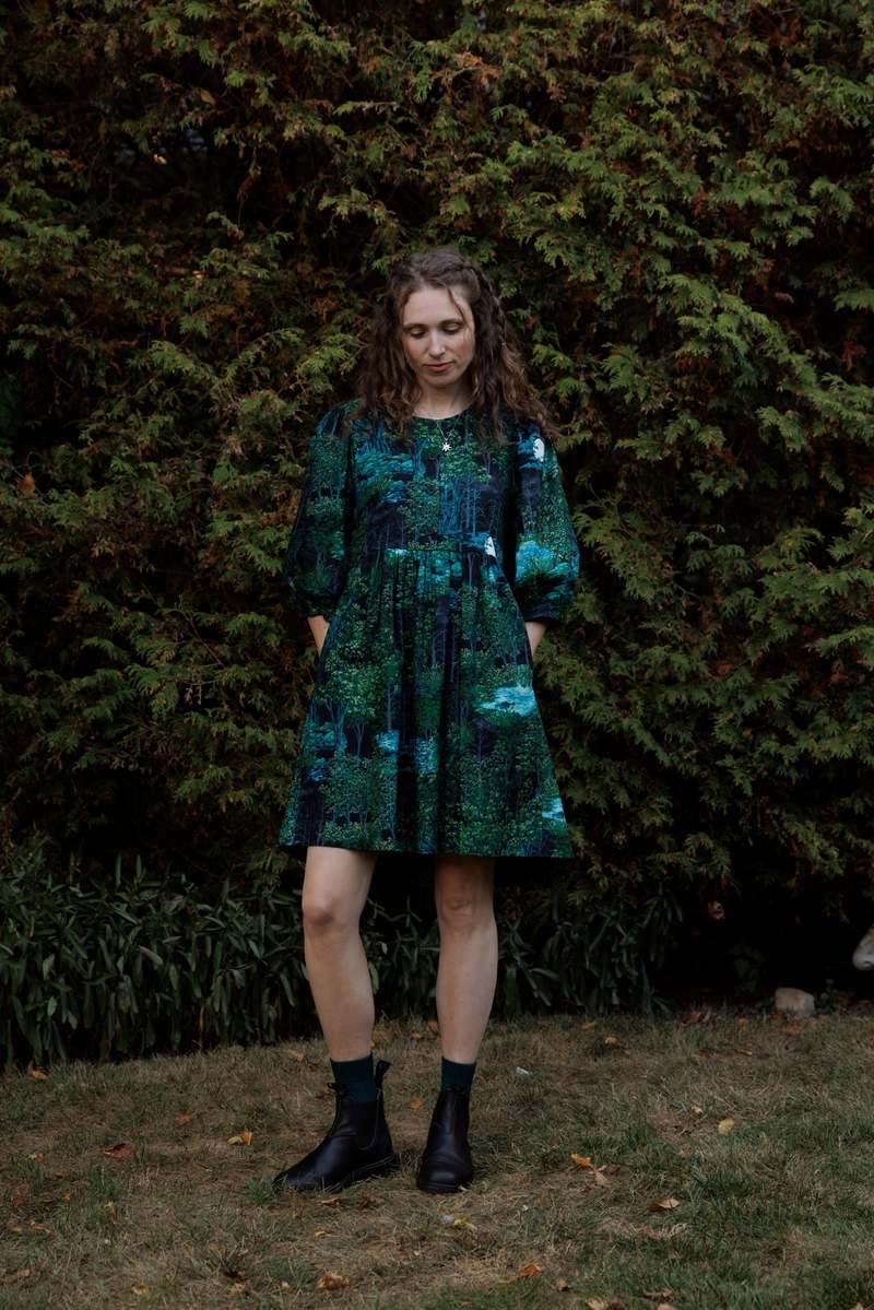 Birds of North America Cinnamon Bittern Dress (Sleepwalker)