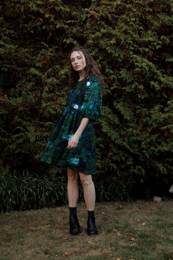 Birds of North America Cinnamon Bittern Dress (Sleepwalker)