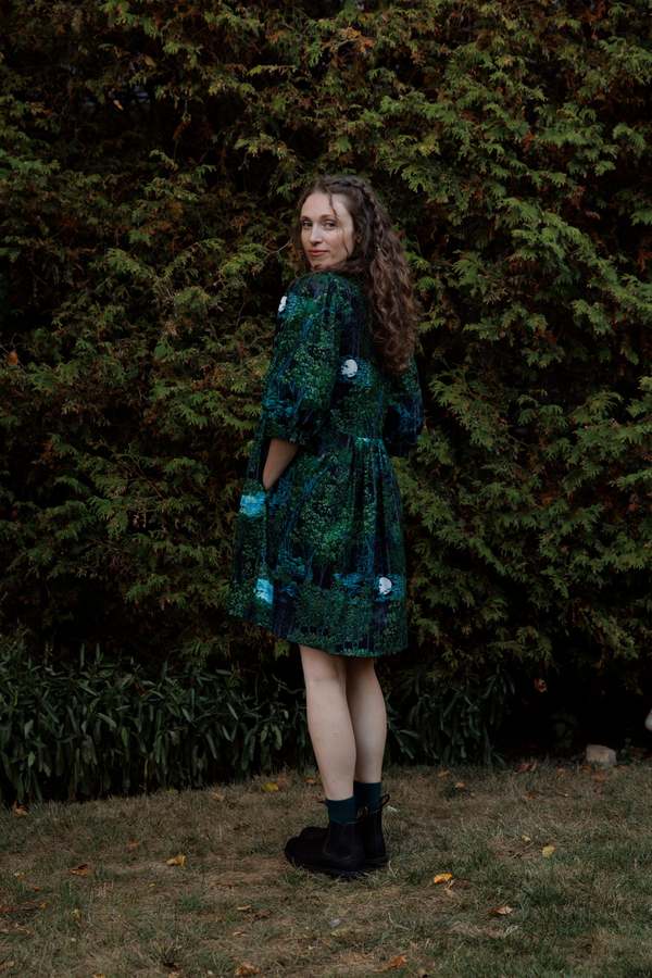 Birds of North America Cinnamon Bittern Dress (Sleepwalker)