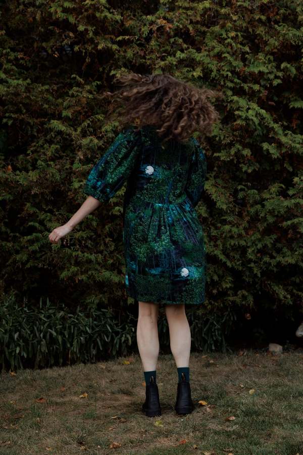 Birds of North America Cinnamon Bittern Dress (Sleepwalker)