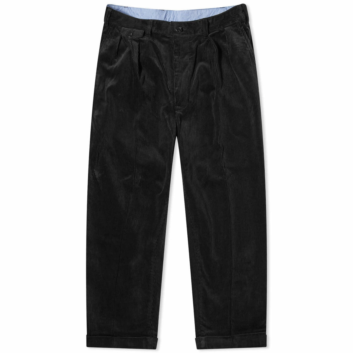 Beams Plus 2 Pleats Tapered Corduroy Trousers | Garmentory