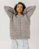 The Knotty Ones Heartbreaker Sweater - Speckled Grey - Thumbnail 1