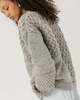 The Knotty Ones Heartbreaker Sweater - Speckled Grey - Thumbnail 2