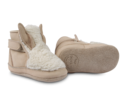 Kids Donsje Richy Bunny Baby Booties - Off White - Thumbnail 4