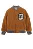 KIDS Golden Goose Journey Unisex Bomber Blw Bomber Jacket - Goldenbrown - Thumbnail 1