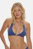 Frankies Bikinis Frank Denim Top Bikini Top - Thumbnail 3