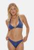 Frankies Bikinis Frank Denim Top Bikini Top - Thumbnail 4